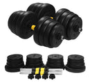 Dumbbells adjustable set 110 LB