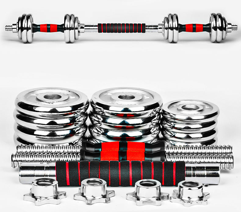 Adjustable 90 lb dumbbell set